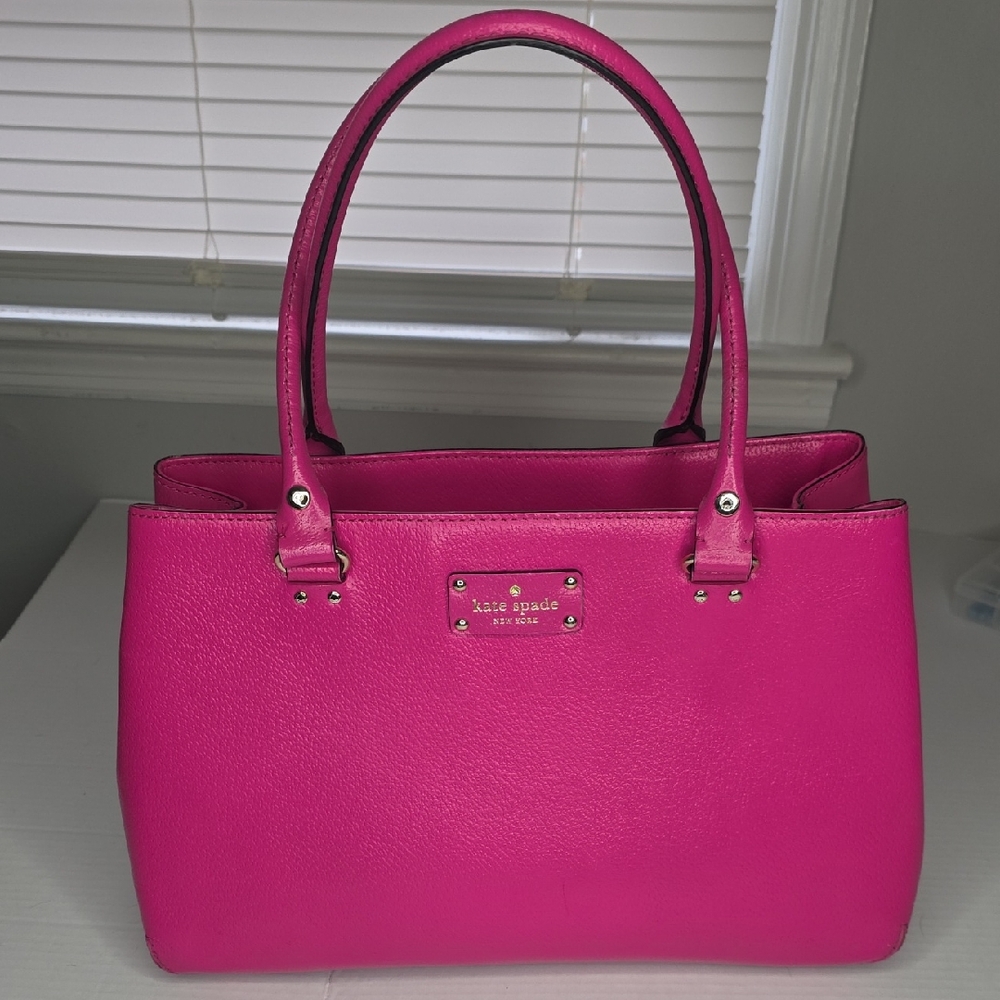 Kate Spade Spring Fuchsia Tote Bag